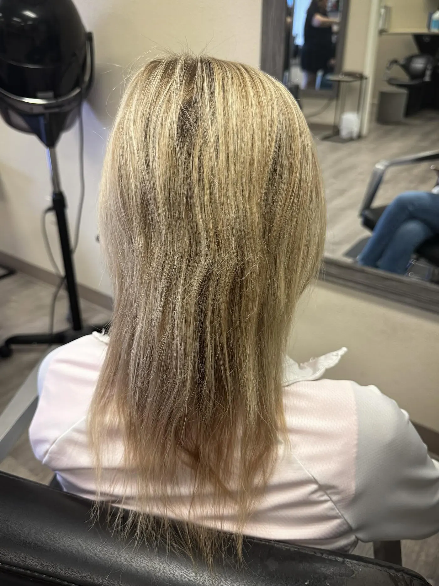 Hand-tied extensions blended through the lengths for added fullness — Cosmetology by Cami, Hammond, Louisiana